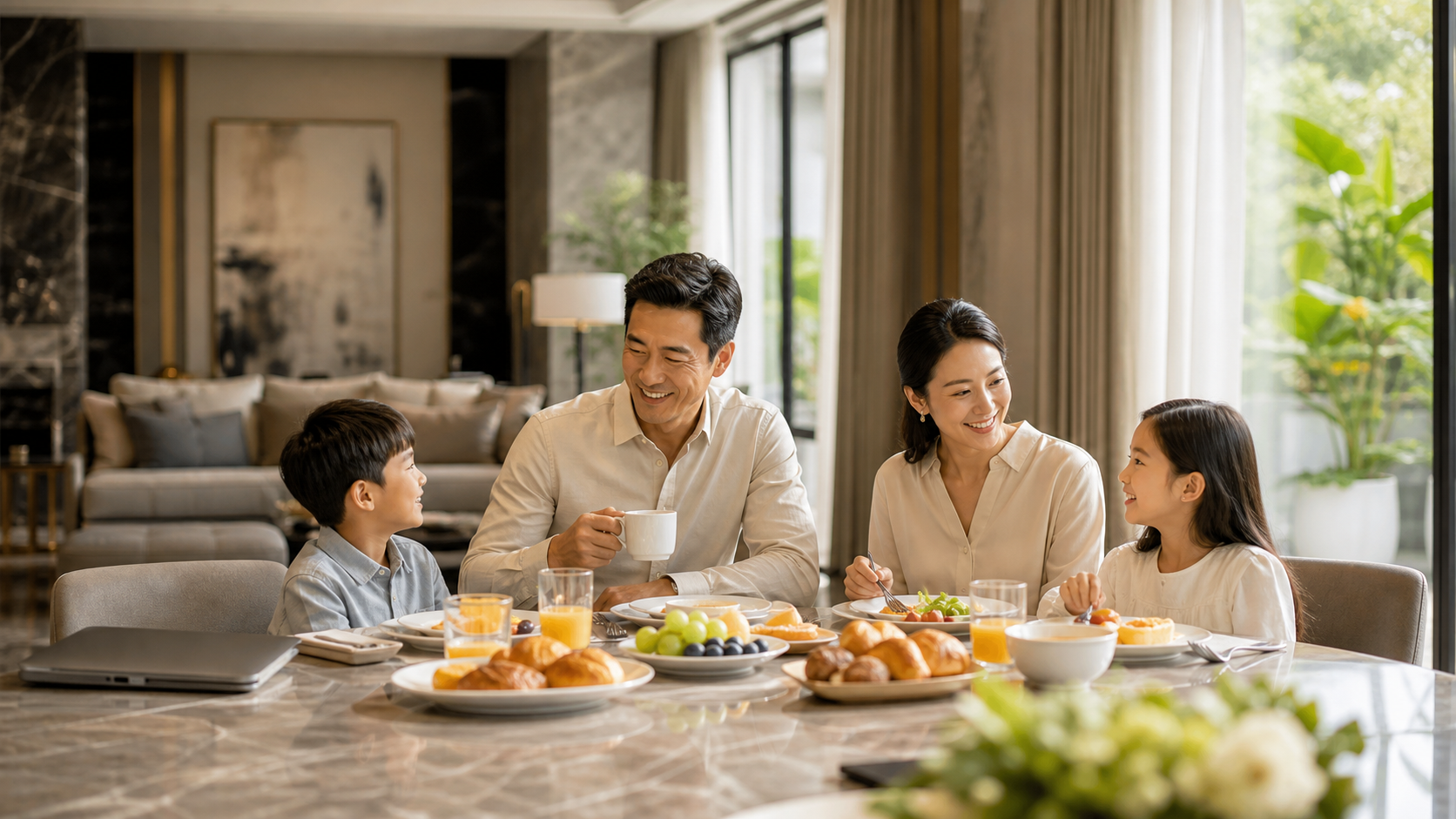 Family time and financial freedom
