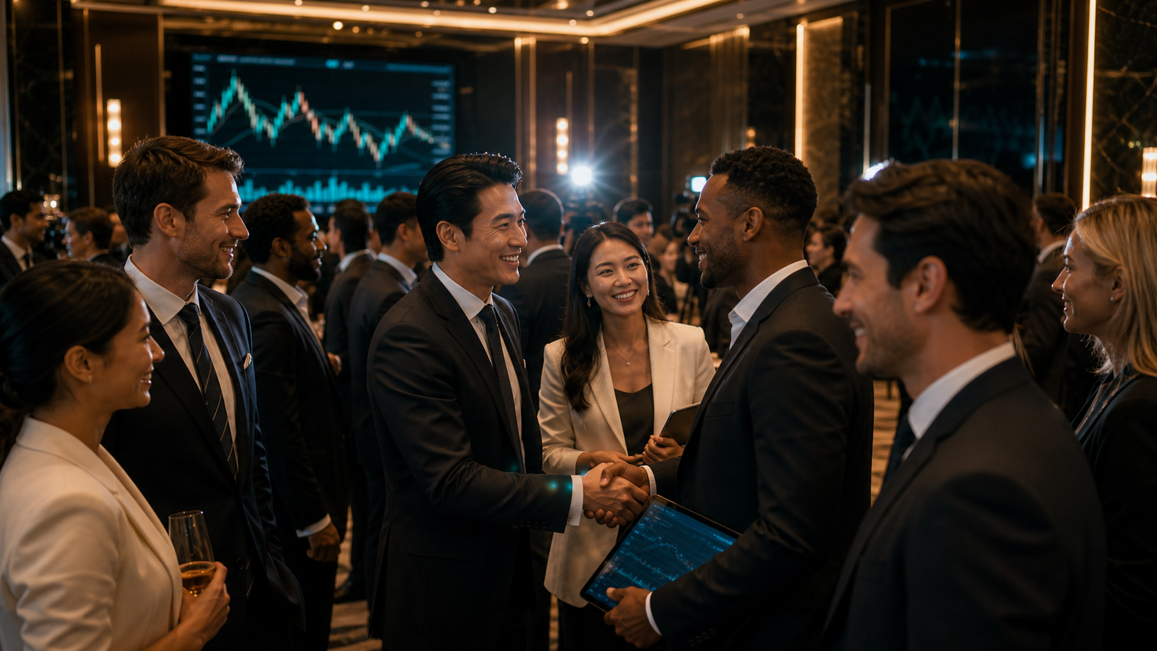 Global wealth community networking